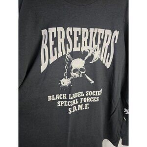 Vintage Black Label Society BLS 2006 Berserkers Long Sleeve Y2K Metal XL‎